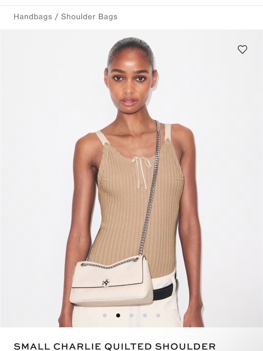 Tory Burch Charlie small shoulder bag